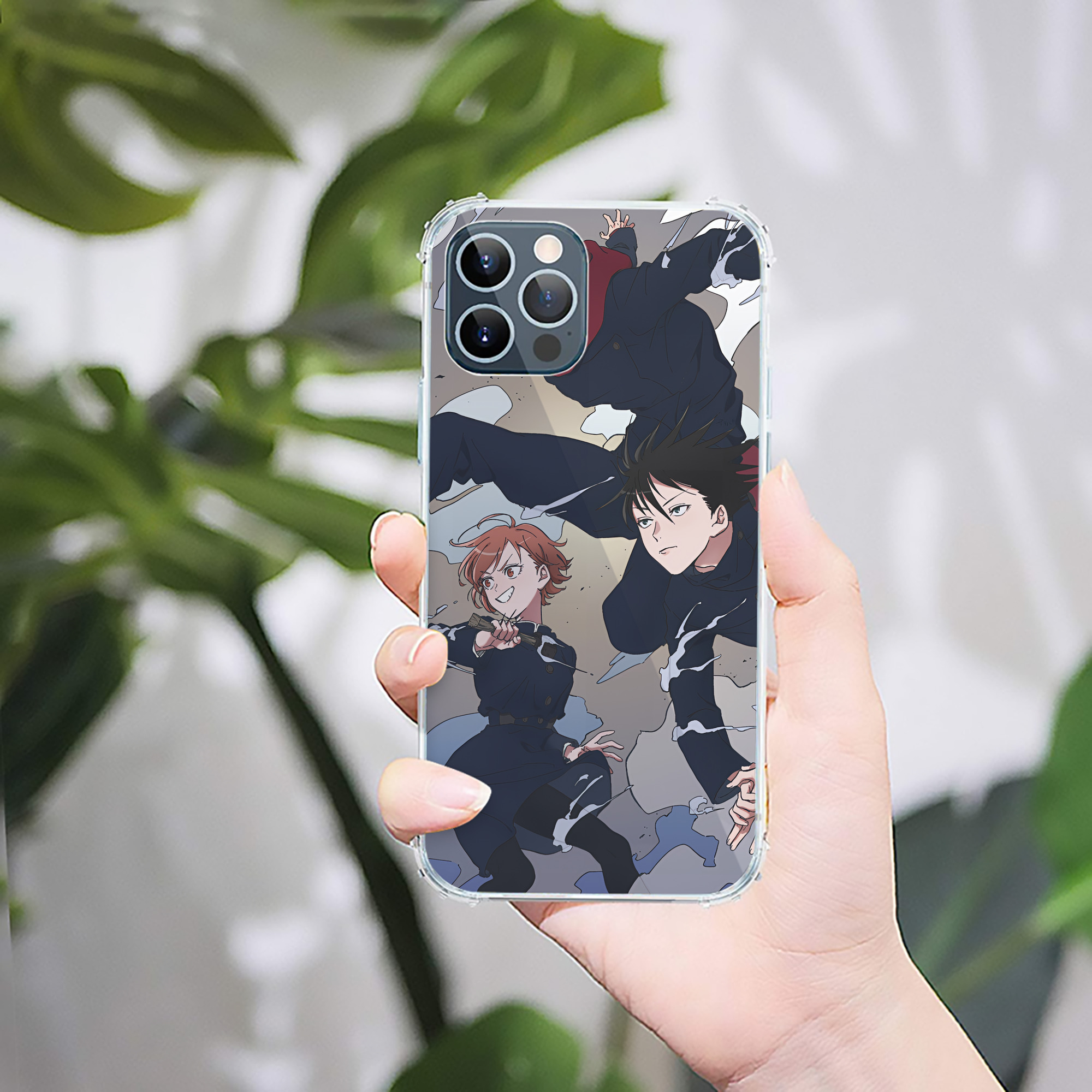 （画像用） SPY×FAMILY间谍家家酒 【iPhone 12シリーズ対応】透明スマホケース（クリアソフトケース）